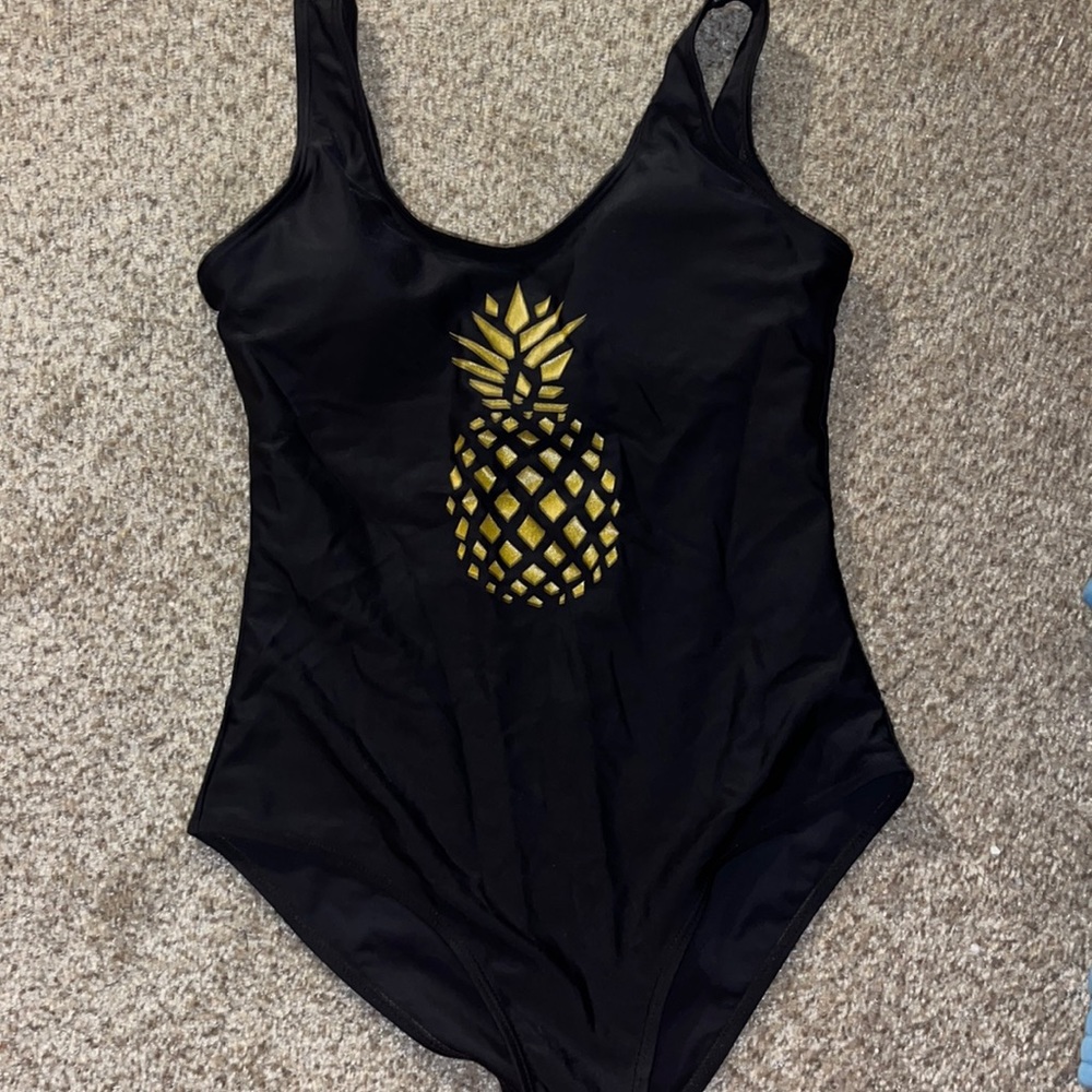 Pineapple Bathing Suit